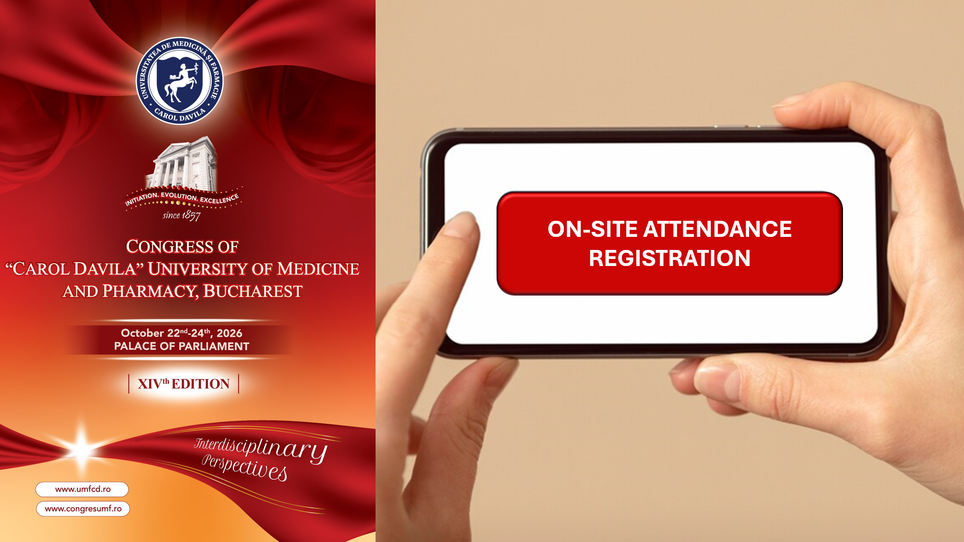 poza produs_inscriere congres UMF_ participare fizica 2026